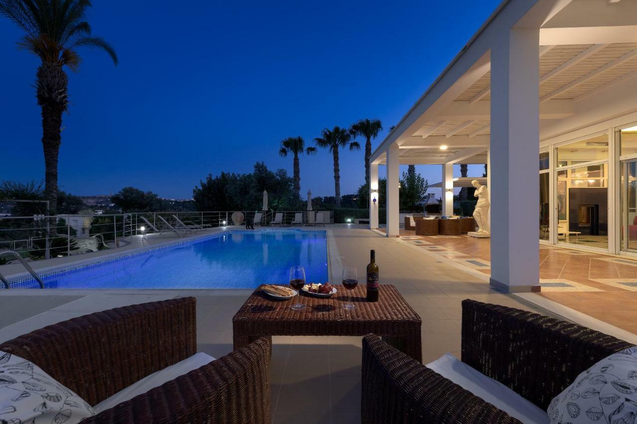Grande Dame Villa Of Rhodes Asgourou Ngoại thất bức ảnh